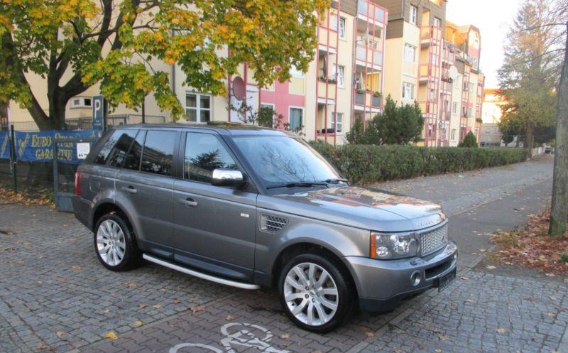 Left hand drive LANDROVER RANGE ROVER SPORT Sport TDV8 Limited Edition Black 